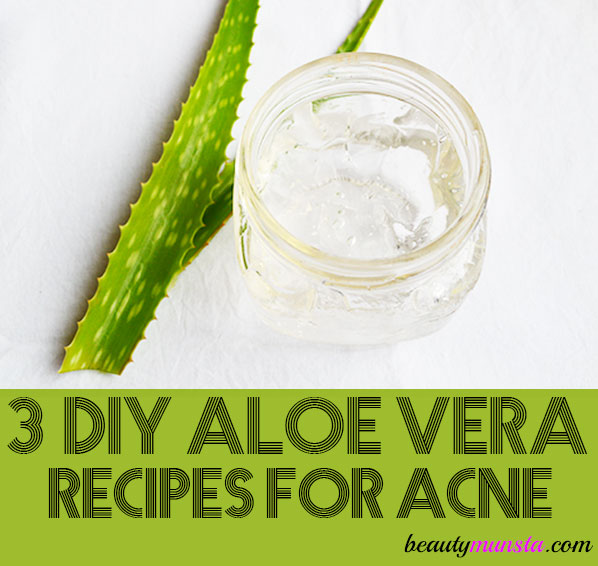 diy aloe vera gel recipes for acne