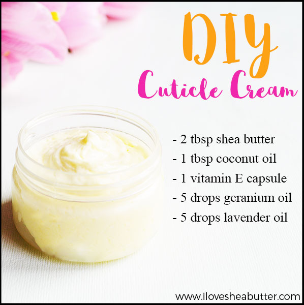 shea butter cuticle cream