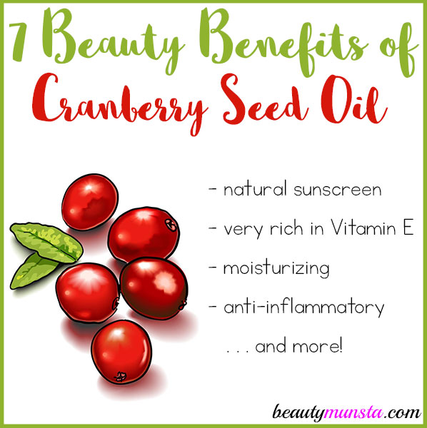 Find out the amazing beauty benefits of cranberry seed oil for skin and hair!