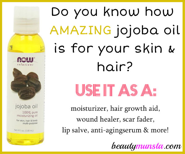 Find out 12 beauty benefits of jojoba oil for skin, hair & more! 