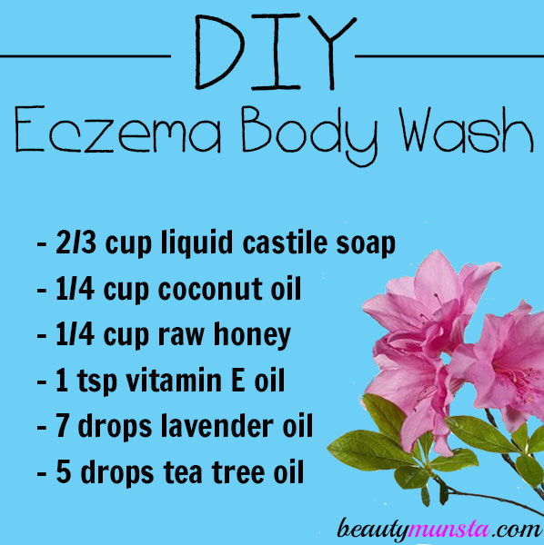 Diy Eczema Body Wash All Natural Healing Moisturizing Beautymunsta Free Natural Beauty Hacks And More