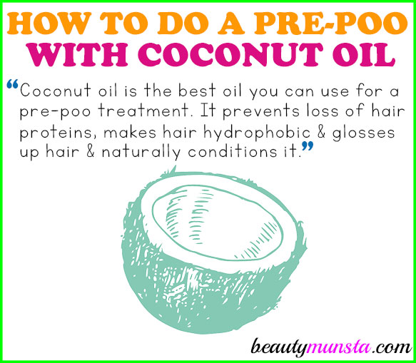 Learn how to do a coconut oil pre poo for silky soft and luscious locks! 