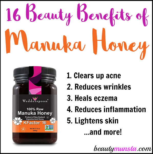 Discover 16 beauty benefits of manuka honey for skin, hair & more!