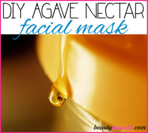 DIY Agave Nectar Face Mask for Bright Clear Skin
