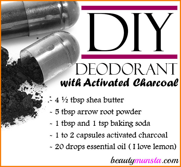 Activated charcoal is an amazing detox ingredient to add to your DIY deodorant! Check out this DIY deodorant with activated charcoal! 