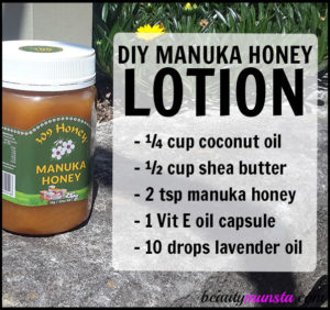 DIY Manuka Honey Lotion for Eczema, Psoriasis and More