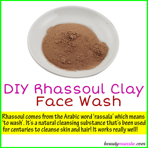 Looking for a soap-free face wash that makes your hair super gorgeous! You’re on the right page! Make this DIY Rhassoul Clay Face Wash! 