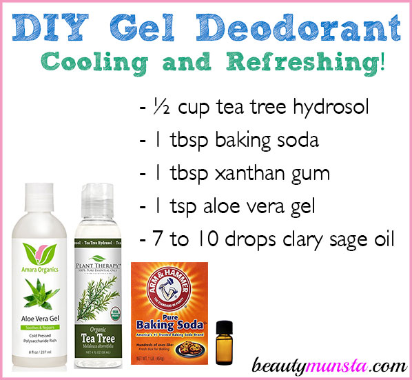 Fancy a non-greasy refreshing deodorant for the summer? Then make this homemade gel deodorant! It’s so easy plus it works really well! 