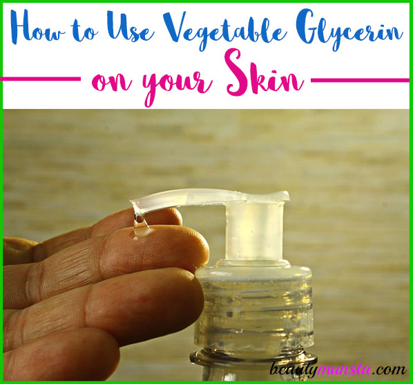 Learn how to use vegetable glycerin on your skin!