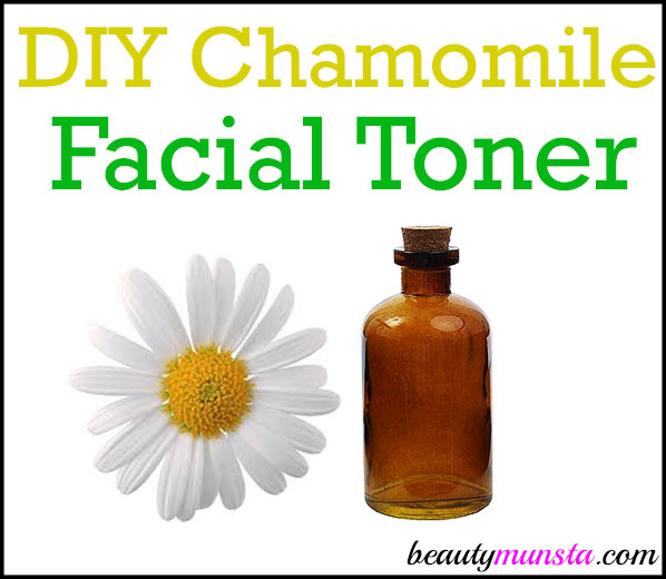 > Have you ever thought of making a DIY chamomile face toner? It is absolutely soothing I tell ya! 