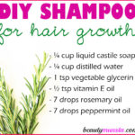 Homemade Shampoo for Hair Growth using Essential Oils