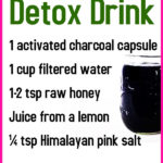 Activated Charcoal Juice Recipe