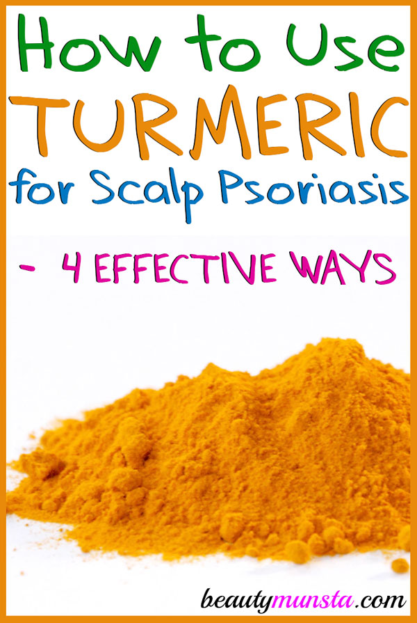 To naturally heal your skin, learn how to use turmeric for scalp psoriasis! 