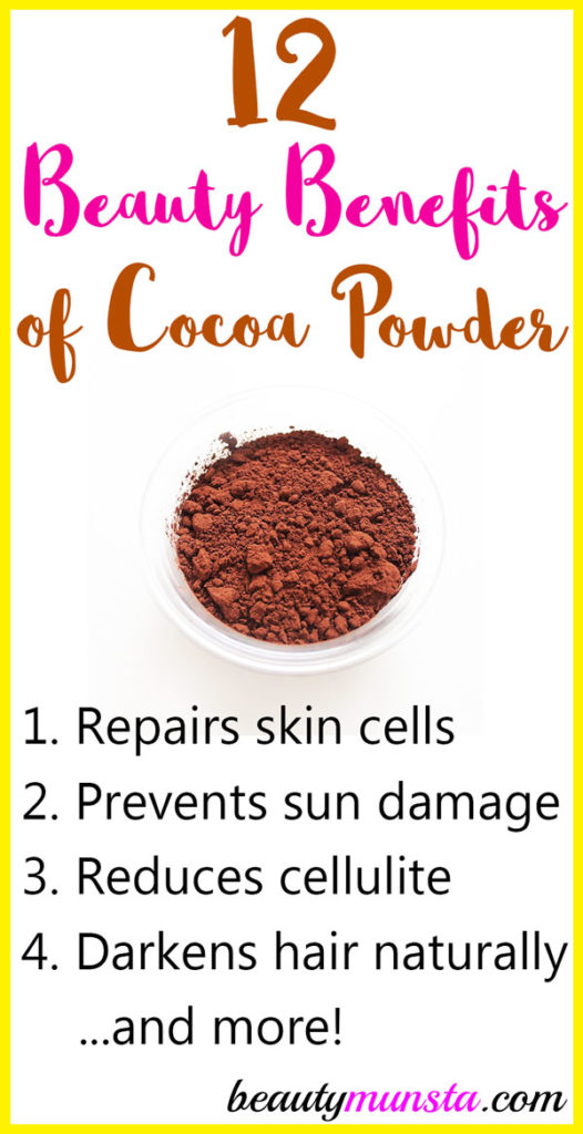 12 Beauty Benefits of Cocoa Powder beautymunsta free natural