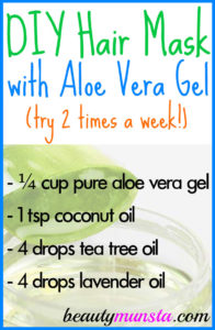 DIY Aloe Vera Gel Hair Mask to Grow New Hair