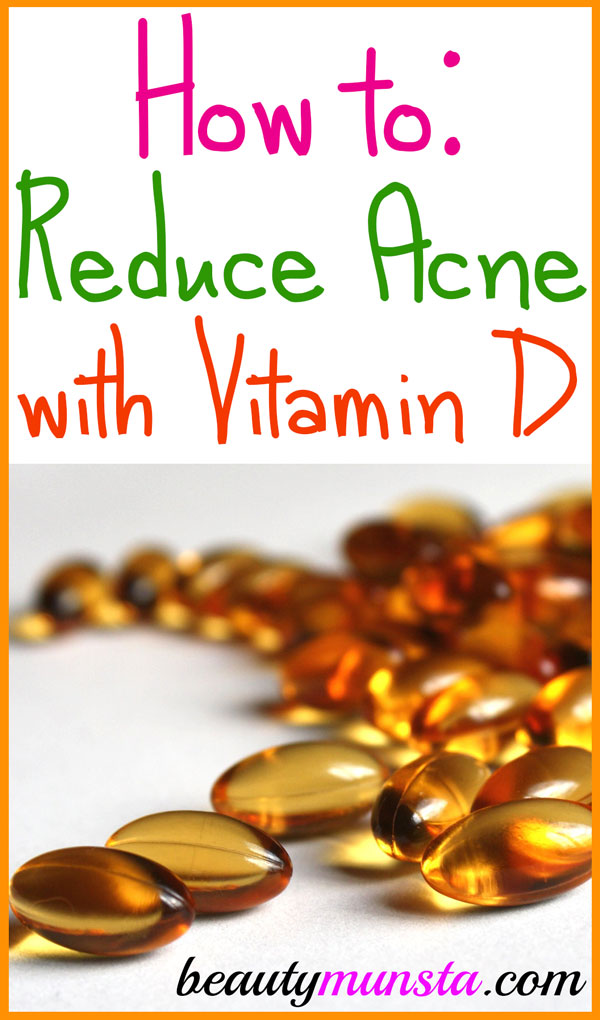 Is Vitamin D good for acne? Find out how to reduce acne with Vitamin D. 