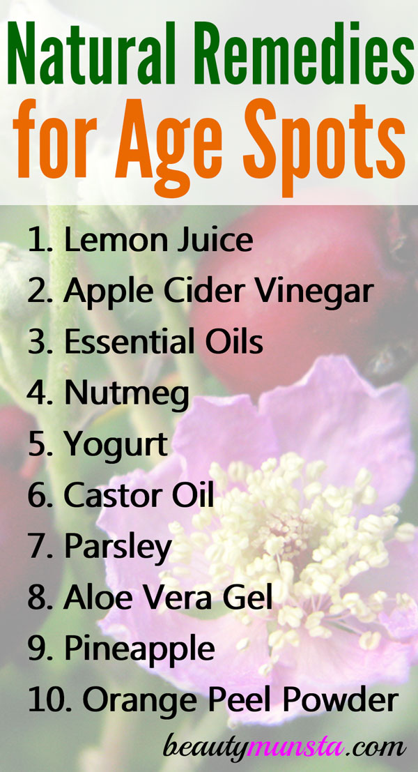 Natural Remedies For Age Spots On Hands