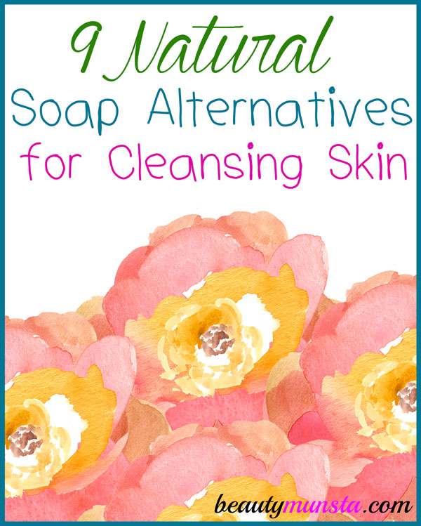 Believe it or not, you can wash your body without soap! Discover 9 soap alternatives for cleansing skin!