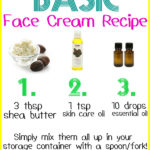 Basic Face Cream Recipe for Acne Prone Skin