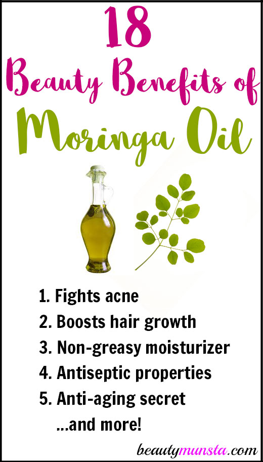 I’m glad I tried out moringa oil because it's truly something amazing when it comes to improving natural beauty! Let’s discover 18 beauty benefits of moringa oil for skin, hair & more! 