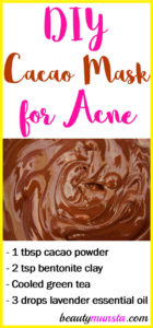 Cacao Face Mask for Acne