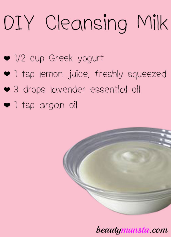 Got dry flaky, rosacea or sensitive skin? Stop using commercial facial washes and try this DIY cleansing milk!