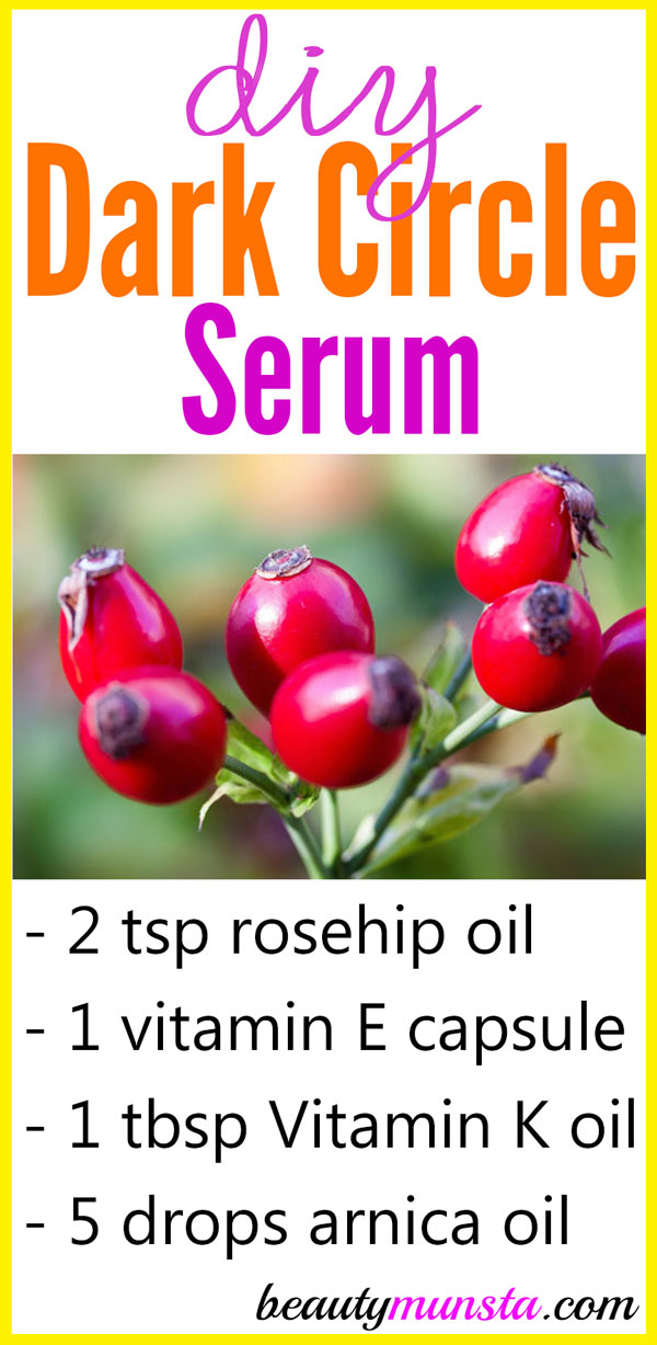 I recently saw a nice recipe for DIY dark circle serum but it used fresh ingredients that would spoil in a day or less! Now try this DIY dark circle serum that contains vitamins good for erasing dark circles and won’t spoil fast! 