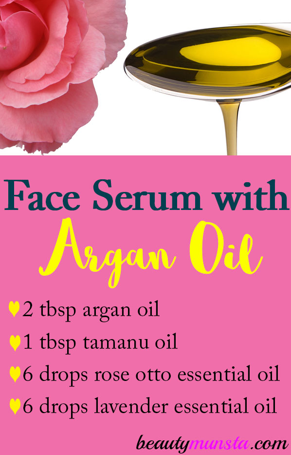 This face serum recipe with argan oil is what you need to keep your skin looking youthful!