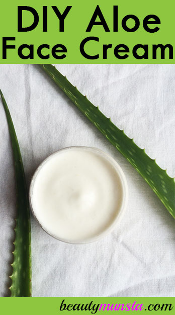 Get to know how to make face cream with aloe vera, a soothing skin care ingredient! 