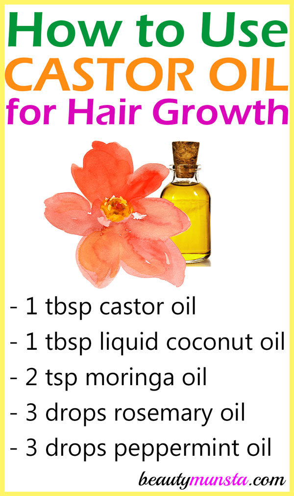 Learn how to use castor oil for hair growth using this powerful serum that I use every week!