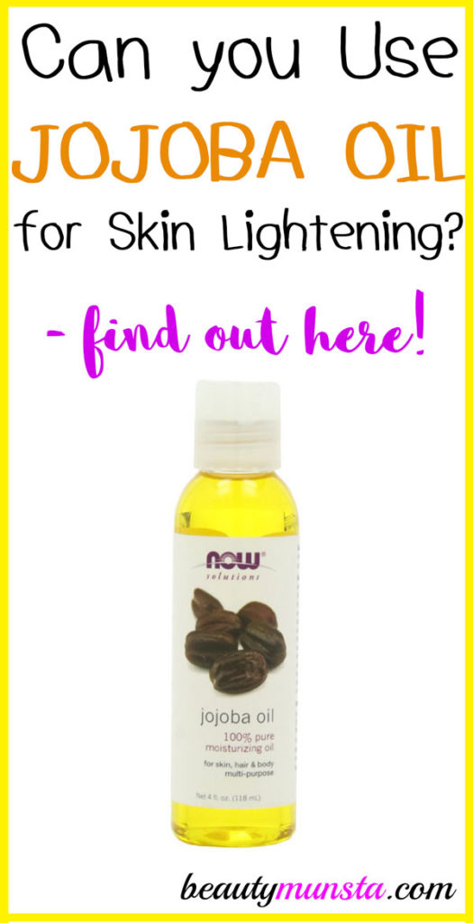 You might want to know the answer to the question, ‘Can you use jojoba oil for skin lightening?’