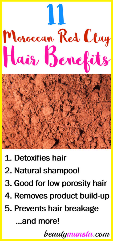 Discover 11 amazing Moroccan red clay powder benefits for hair and enjoy beautiful locks naturally! 