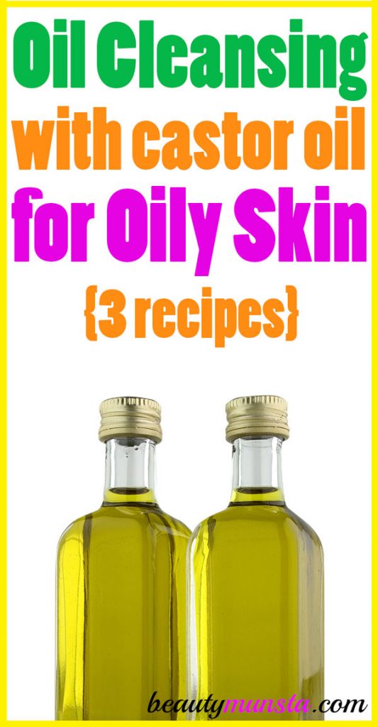 Can you do oil cleansing with castor oil for oily skin? And how does it help? Find out below!