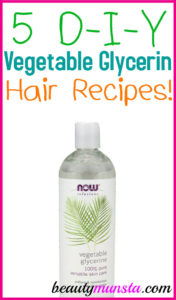 5 Vegetable Glycerin Recipes for Hair