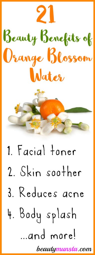 Are you aware of the beauty benefits of orange blossom water? If you haven’t then prepare to be amazed!