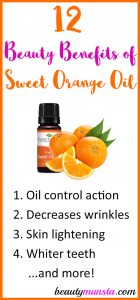 12 Beauty Benefits of Sweet Orange Essential Oil