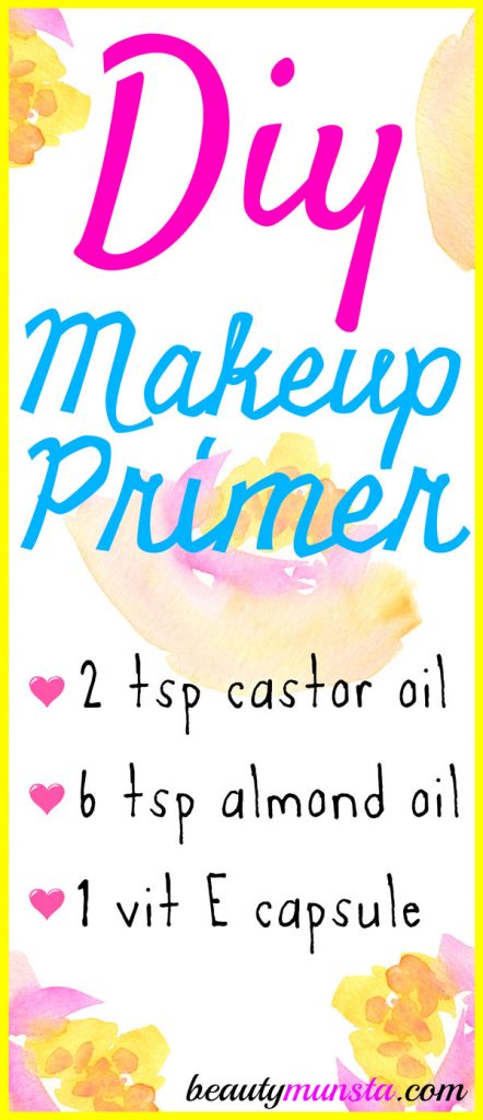 Make your own DIY makeup primer that’s less clogging and works just the same as a store-bought primer. Bonus: It’s way cheaper! 