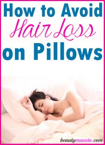 How to Stop Hair Loss on Pillows