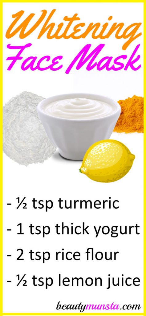 Did you know you can use turmeric for skin whitening to get that golden glow on your face?! Try it now! 