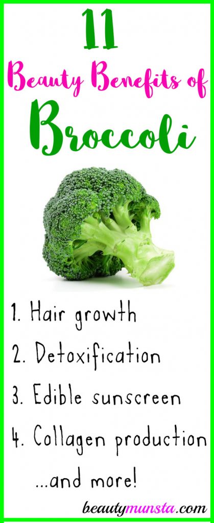 Below are 11 beauty benefits of broccoli for your skin, hair & more!