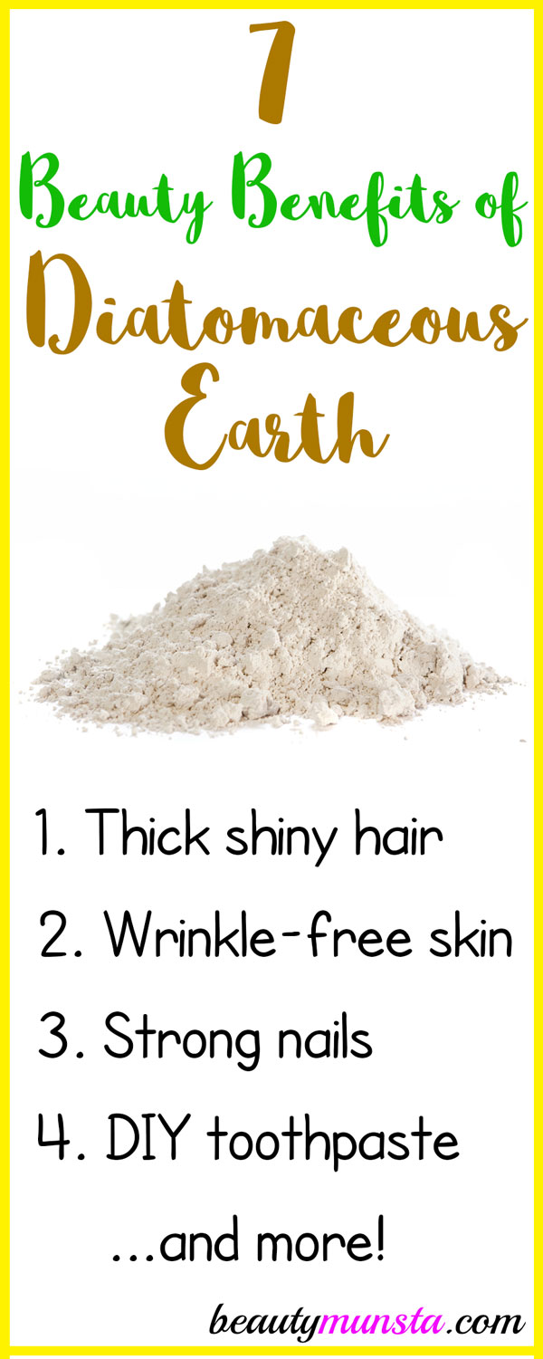 7 Amazing Beauty Benefits Of Diatomaceous Earth For Skin Hair More Beautymunsta Free Natural Beauty Hacks And More