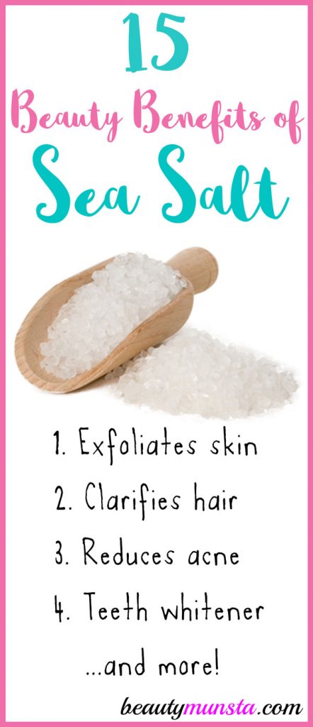 Sea salt is not just a healthy alternative to table salt! You’ll be astounded to learn the many beauty benefits of sea salt for skin, hair and more! 