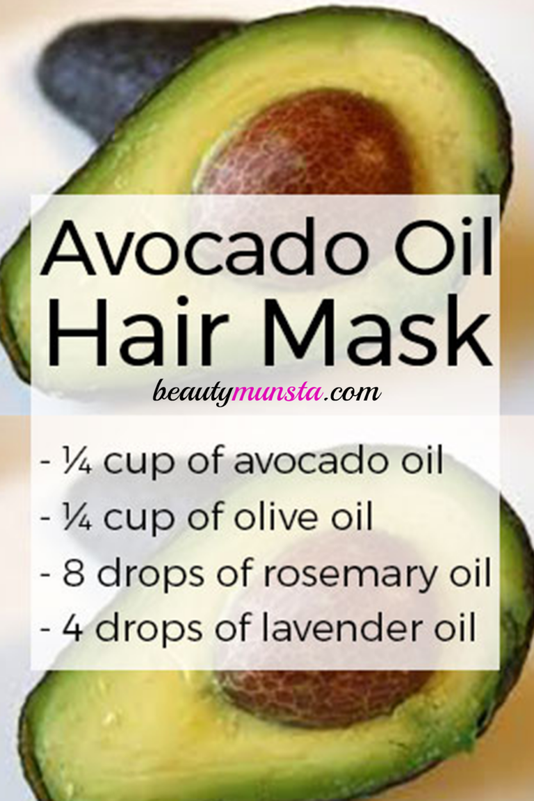 Perfect Avocado Oil Hair Mask Treatment beautymunsta free natural