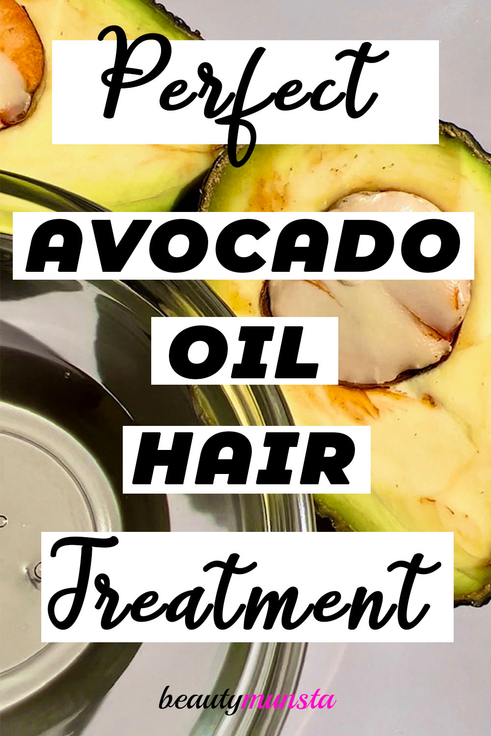 Perfect Avocado Oil Hair Mask Treatment beautymunsta free natural