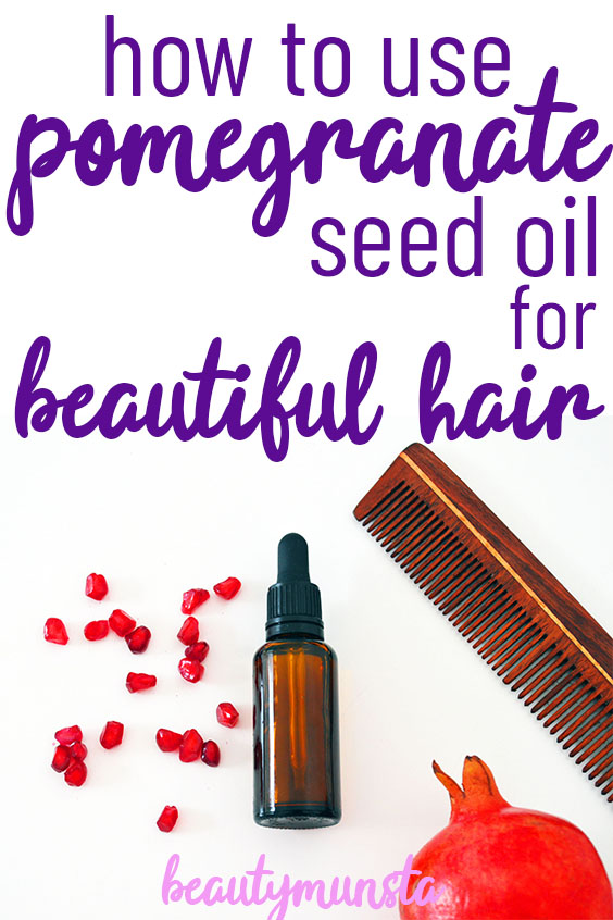 benefits of pomegranate seed oil for hair