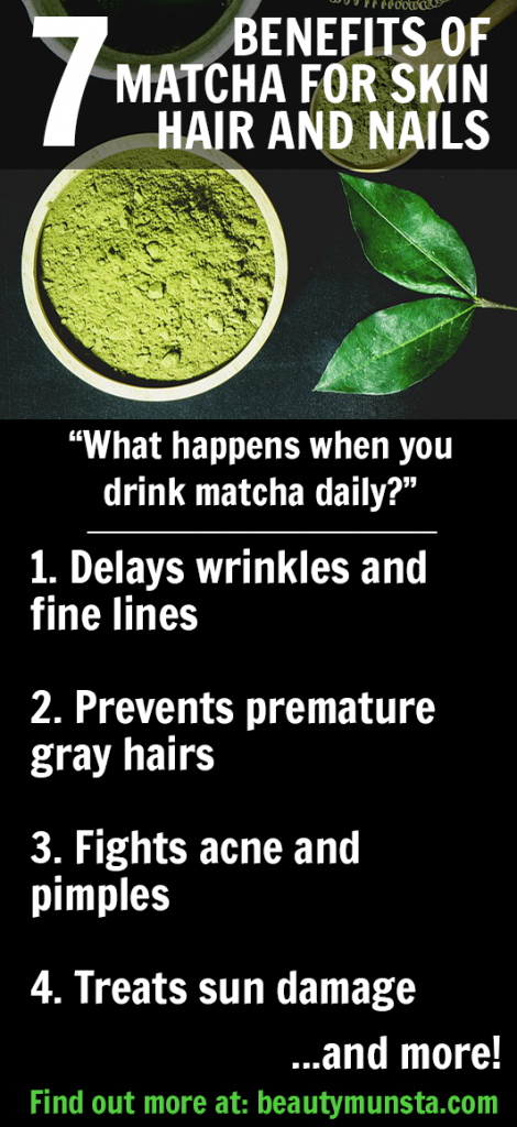 beauty benefits of matcha