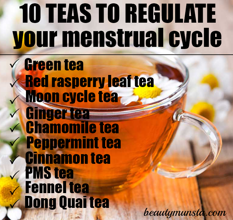 teas to regulate the mentrual cycle