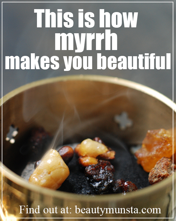 beauty benefits of myrrh essential oil