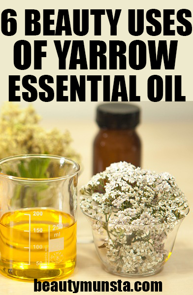 beauty benefits of yarrow essential oil