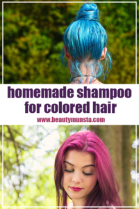Gentle Homemade Shampoo for Color Treated Hair